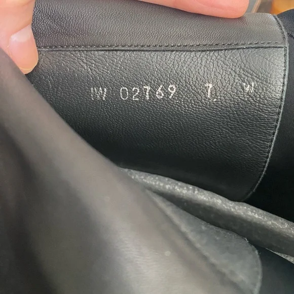 Stuart Weizmann black 5050 over the knee boots SZ 7 - Picture 11 of 16